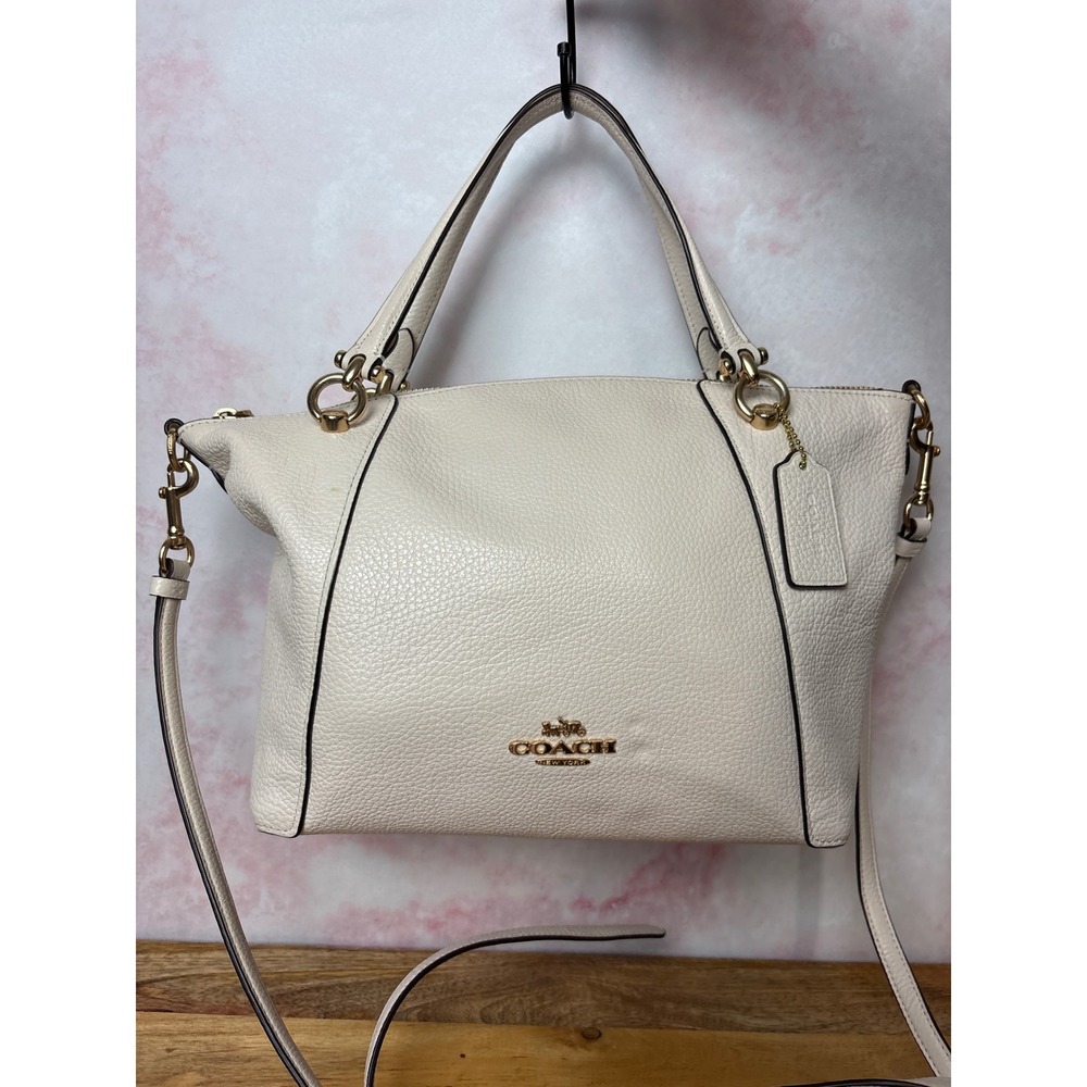 Coach Kacey Satchel Style #6229 Chalk Colorway